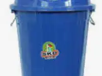 Hut Dustbin 60 ltr With swing lid